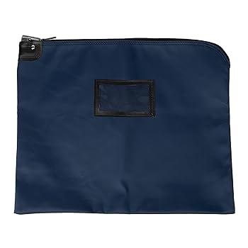 【関税&送料込】DATE Bags Blue Amazon.com: BankSupplies HIPAA Locking Courier Bags | Navy